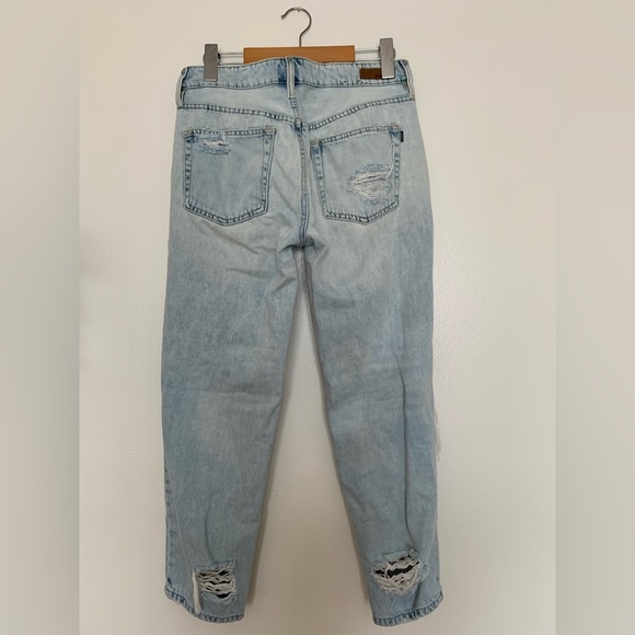 Garage Mid-Rise Ripped Boyfriend Jeans Size 3 - Picture 7 of 7